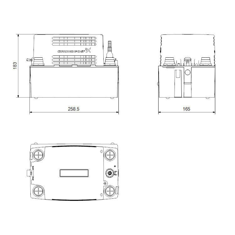 GRUNDFOS kondenzátum szivattyú Conlift LS (98455601)