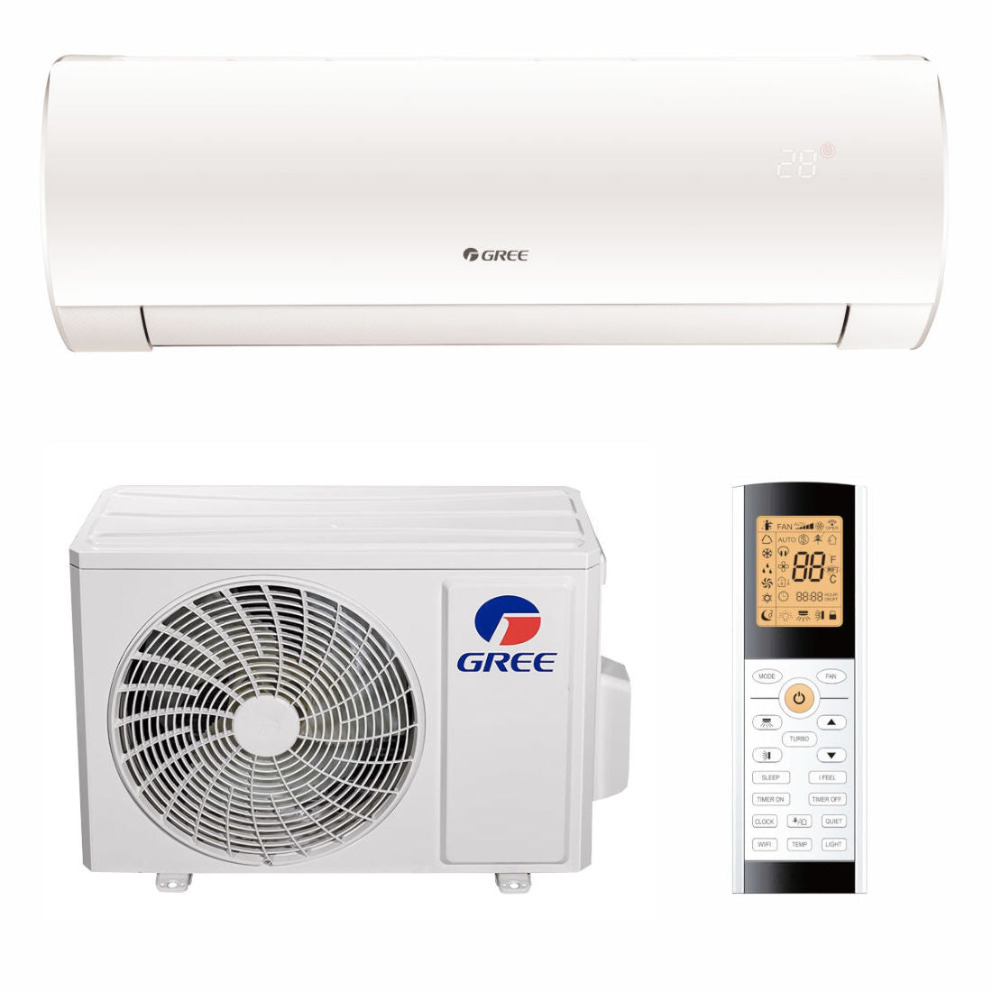 Gree Comfort Pro mono split klíma szett 2.7 kW (GWH09ACCXB-K6DNA1G)