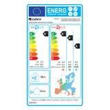 Gree Smart R mono split klíma szett 2.7 kW - energiacímke