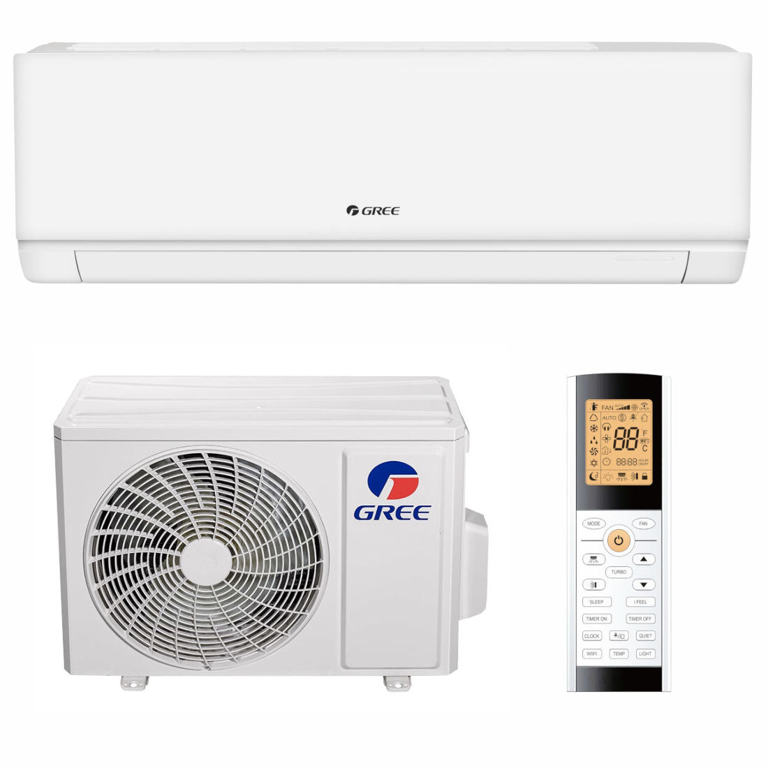 Gree Cosmo mono split klíma szett 2.6 kW (GWH09AWCXB-K6DNA4G)