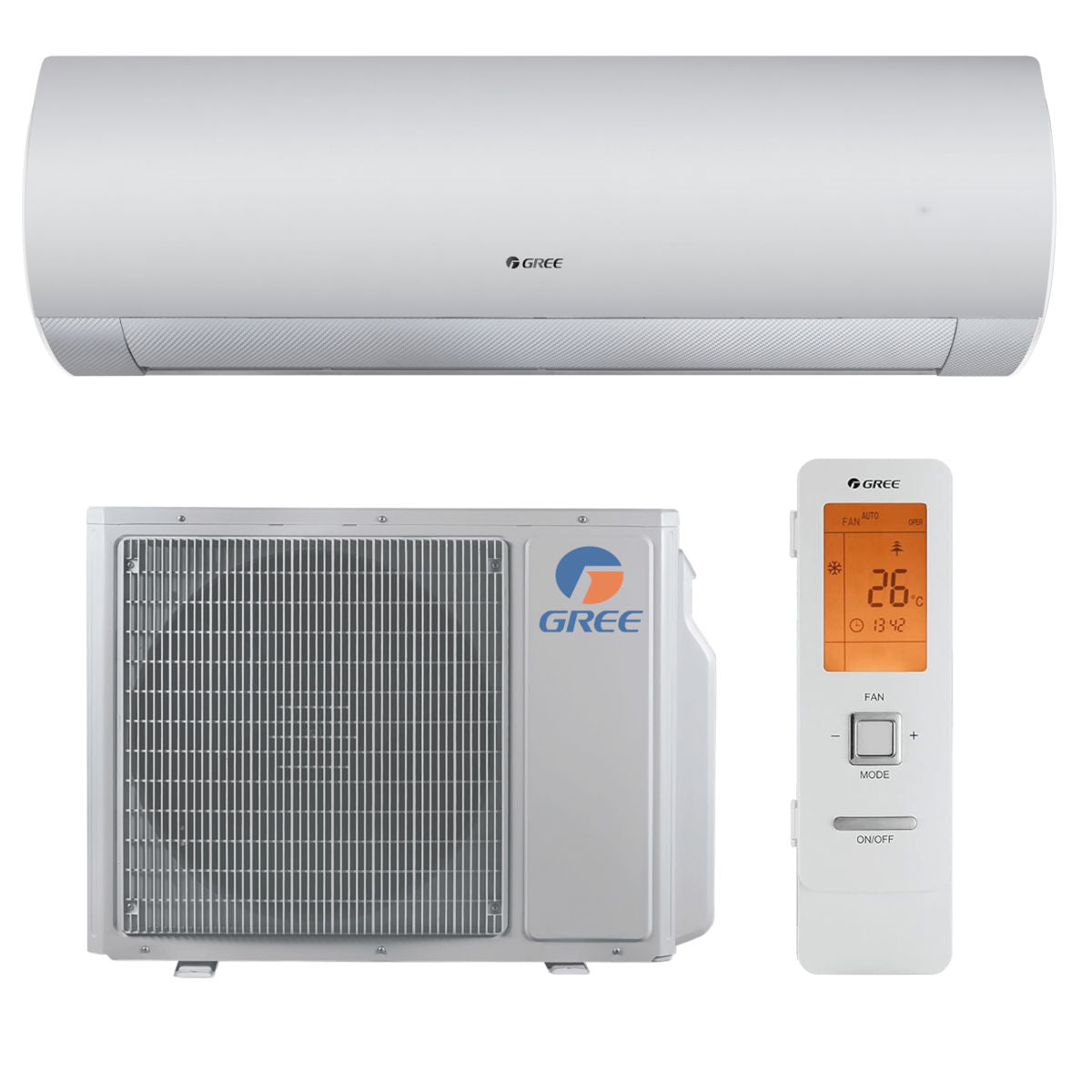 Gree Silver X mono split klíma szett 3.5 kW