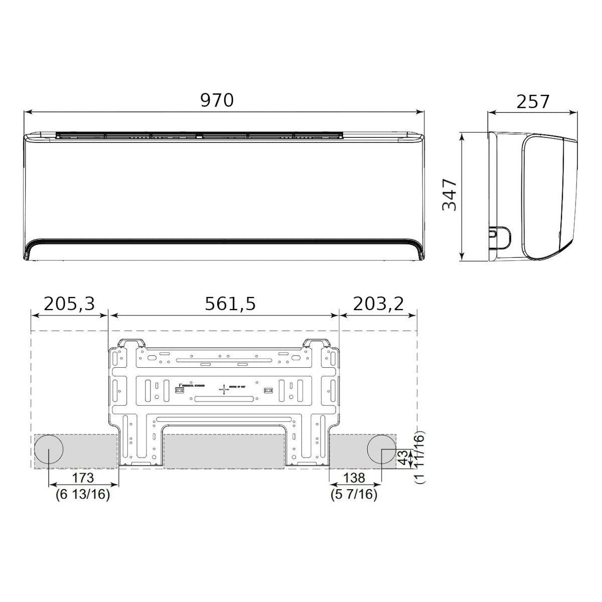 Gree Airy mono split klíma szett 5.3 kW (GWH18AVDXE - K6DNA1A)