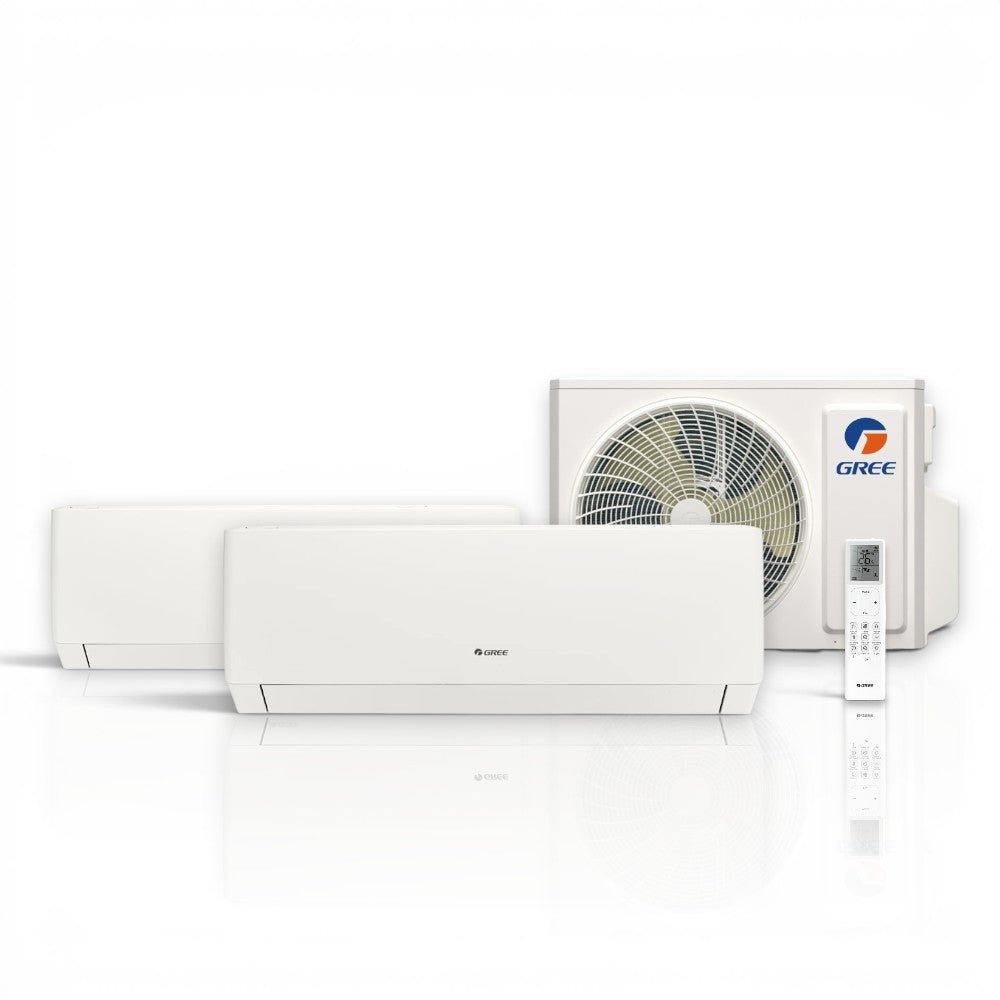 Gree multi split klíma szett - kültéri: 5,3kW(GWHD/18), beltéri: 2,35kW + 3,2kW (Pulse)