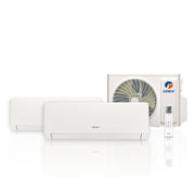 Gree multi split klíma szett - kültéri: 5,3kW(GWHD/18), beltéri: 2,5kW + 3,2kW (Pulse)