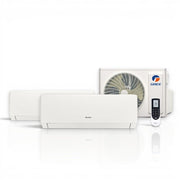 Gree multi split klíma szett - kültéri: 5,3kW(GWHD/18), beltéri: 2 x 2,5kW (Pulse)