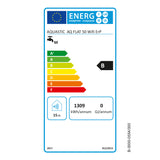 Hajdu Aquastic AQ Flat WIFI F50 ErP szögletes elektromos vízmelegítő (2111613550) - energiacímke