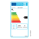 Hajdu Aquastic AQ Flat F120 ErP szögletes elektromos vízmelegítő (2112014412) - energiacímke