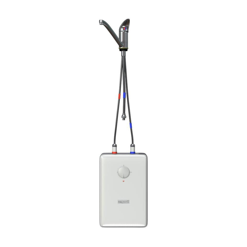 Hajdu Aquastic 5A átfolyós elektromos vízmelegítő 5 literes alsós egykaros csapteleppel, Új!! (2121123421)