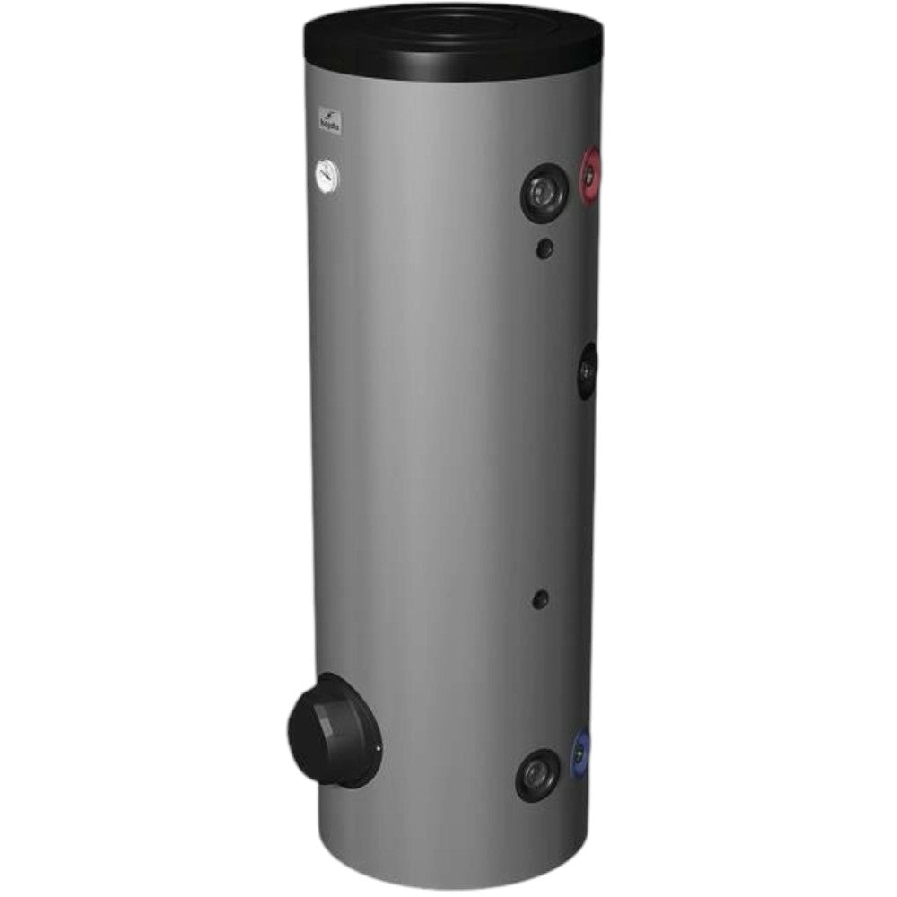 Hajdu STXL 200.2C HMV tároló hőszivattyús rendszerhez, nagy felületű hőcserélővel, 200 l. műa. burk.