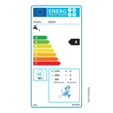 Hajdu HB300 hőszivattyús forróvíztároló 300 literes hőcserélő nélkül (2232631100) - energiacímke