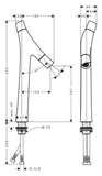 Hansgrohe Axor Starck Organic mosdó csaptelep 240mm-1