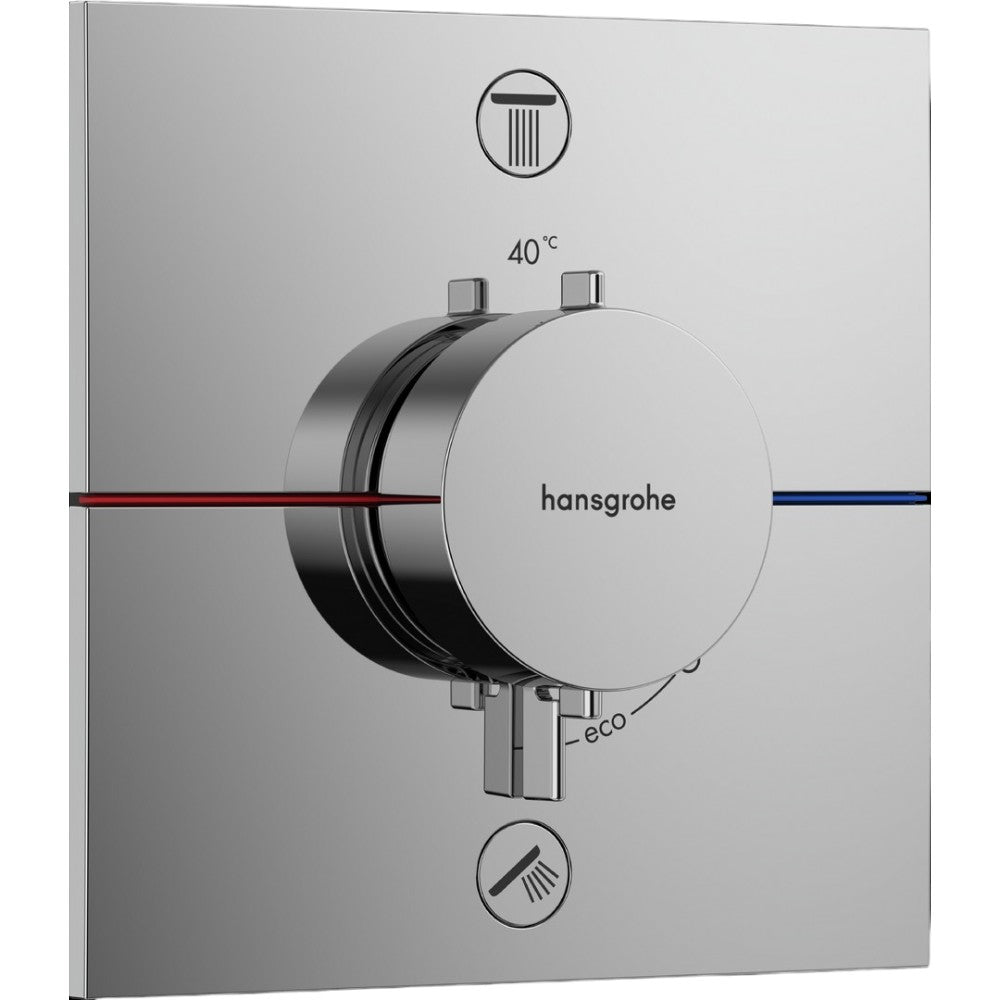 Hansgrohe ShowerSelect Comfort E falsík alatti termosztát, 2 funkciós (15572000)