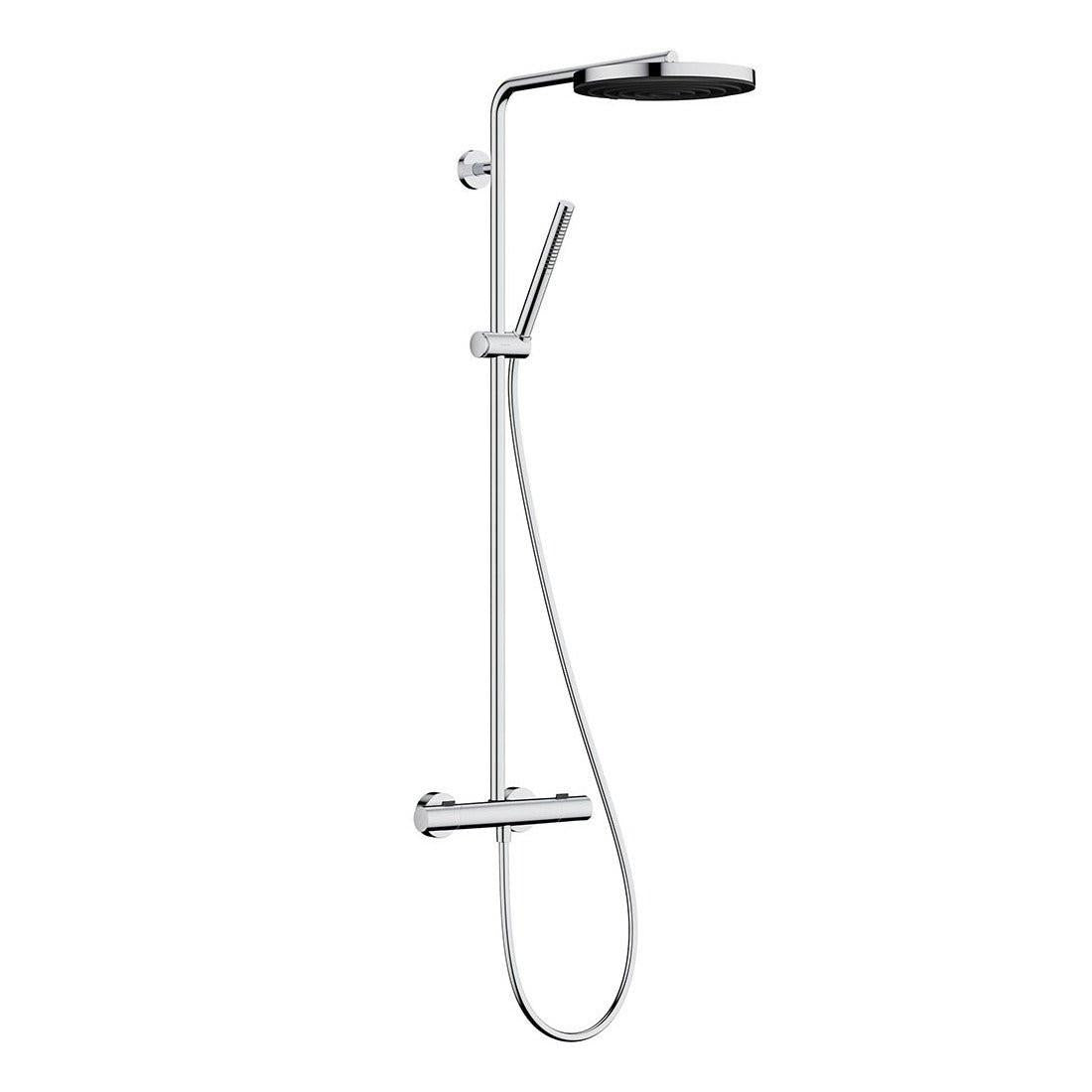 Hansgrohe Pulsify S Puro zuhanyrendszer termosztátos, kézizuhany 1jet, króm (24222000)