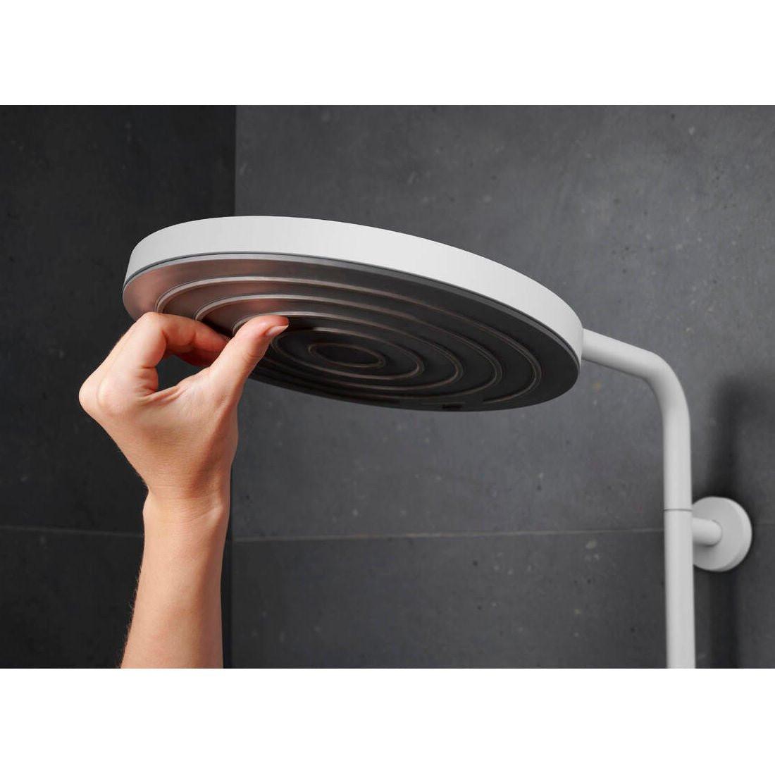 Hansgrohe Pulsify S Puro zuhanyrendszer termosztátos, kézizuhany 1jet, matt fehér (24222700)