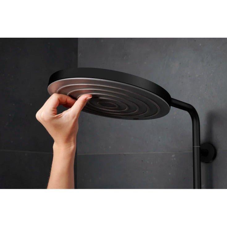 Hansgrohe Pulsify S Puro zuhanyrendszer termosztátos, kézizuhany 3jet, matt fekete (24236670)