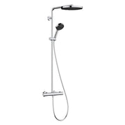Hansgrohe Pulsify S Puro zuhanyrendszer termosztátos, EcoSmart, kézizuhany 3jet, króm (24237000)