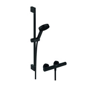 Hansgrohe Pulsify Select S zuhanyrendszer termosztátos, Ecostat Element, 65cm - es zuhanyrúd matt fekete (24272670)