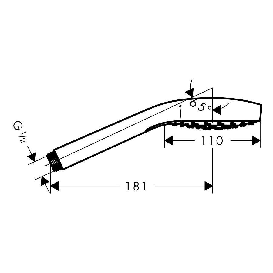 Hansgrohe Select 1S kézizuhany (26804400)
