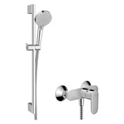 Hansgrohe Vernis Blend zuhanyrendszer, Crometta 65 cm - es zuhanyrúd, króm (26957000)