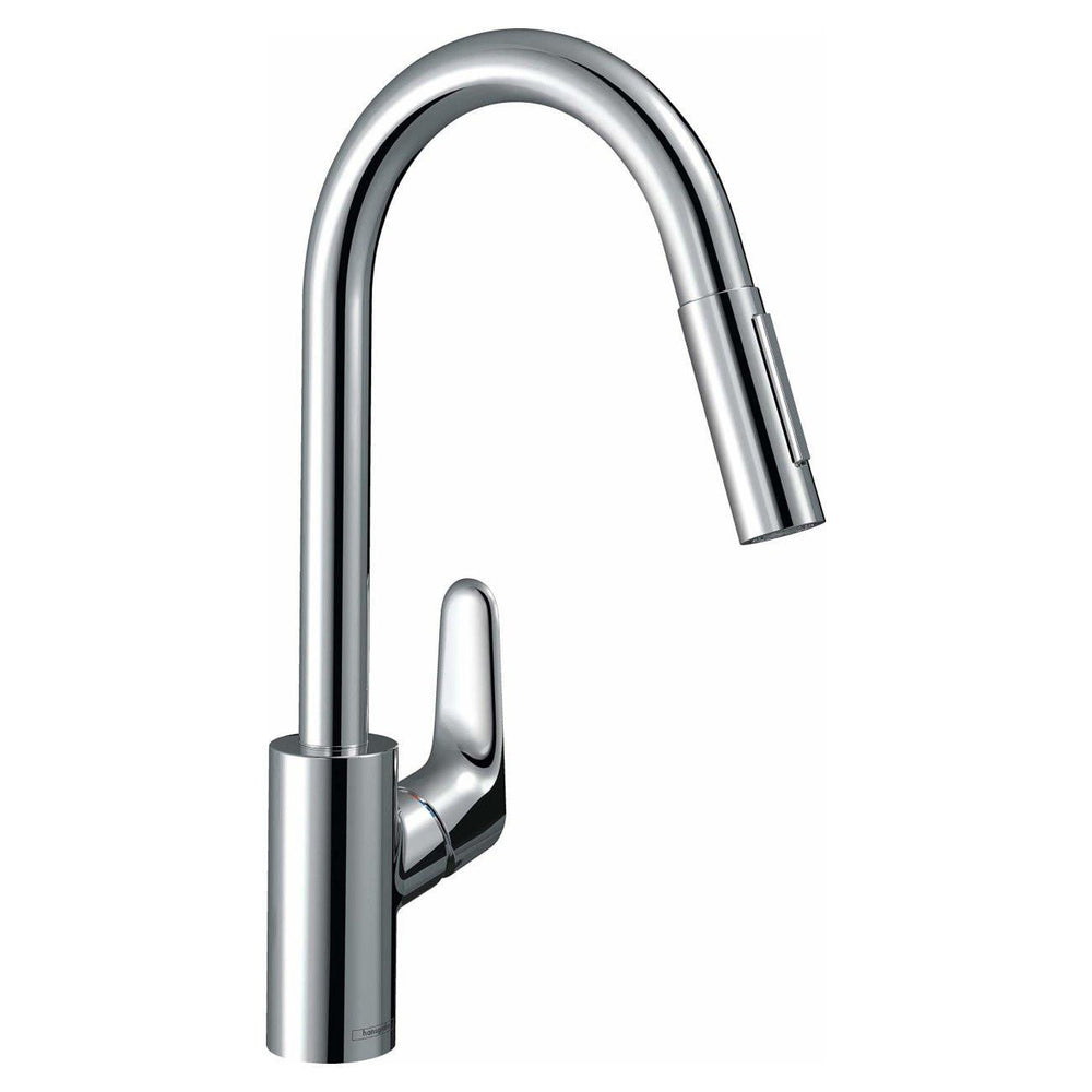 Hansgrohe Focus egykaros konyhai csaptelep kihúzható kifolyóval (31815000)