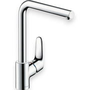 Hansgrohe Focus egykaros konyhai csaptelep L alakú forg. kifolyóval