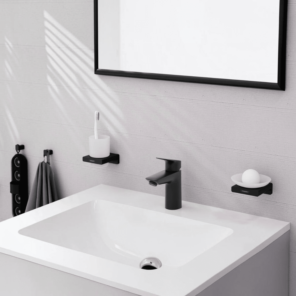 Hansgrohe AddStoris törölközőhorog egy kampóval, matt fekete(41742670)