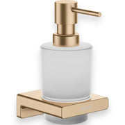 Hansgrohe AddStoris folyékonyszappan adagoló, szálcsiszolt bronz (41745140)