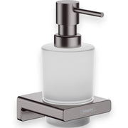 Hansgrohe AddStoris folyékonyszappan adagoló, szálcsiszolt fekete króm (41745340)