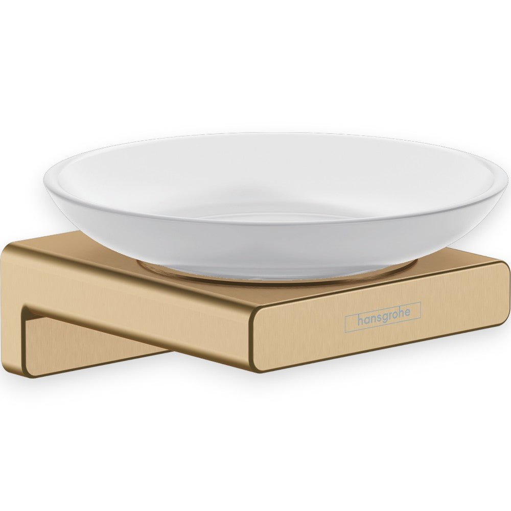 Hansgrohe AddStoris szappantartó, szálcsiszolt bronz (41746140)