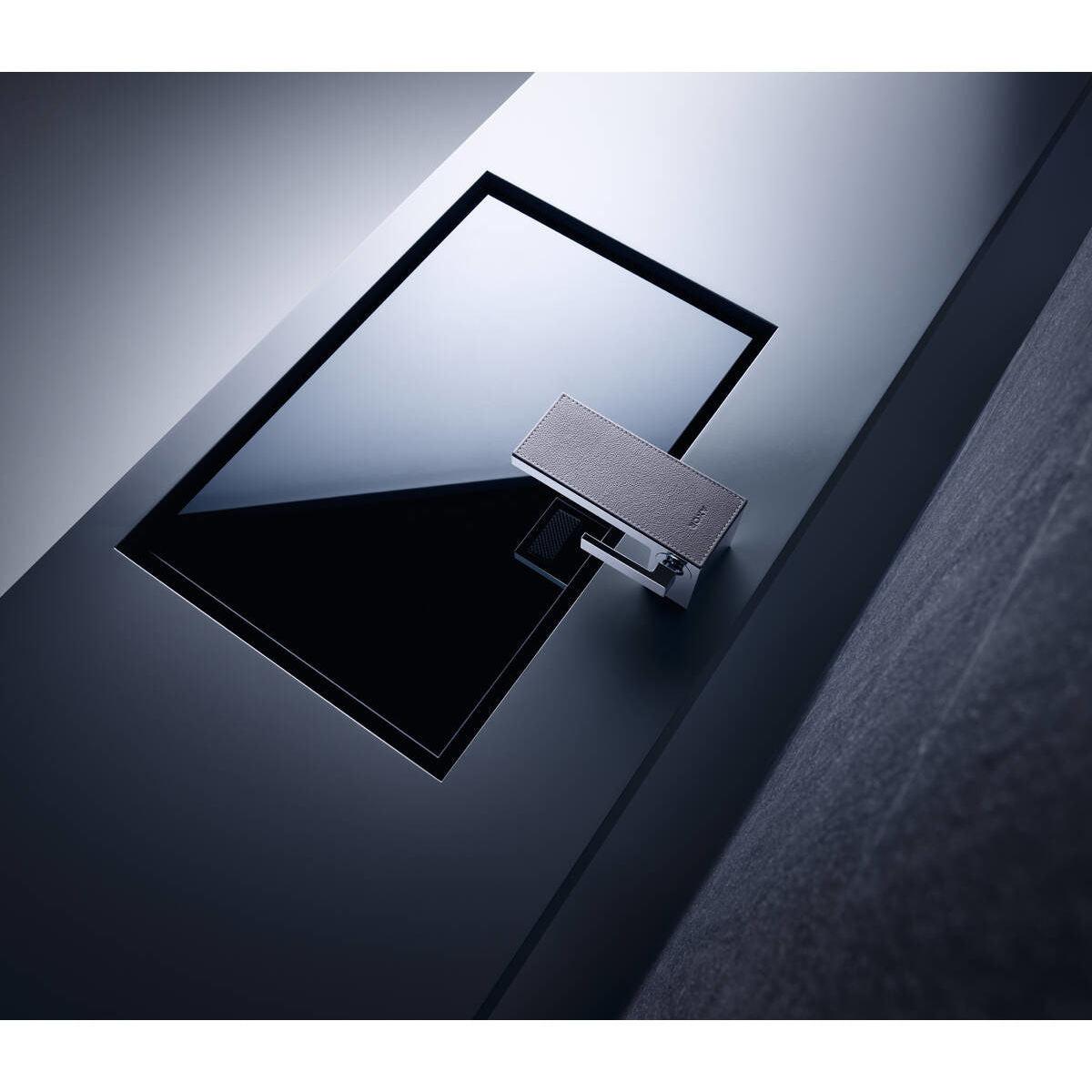 Hansgrohe Axor MyEdition mosdó csaptelephez fedőlap 200, szürke nappabőr (47916000)