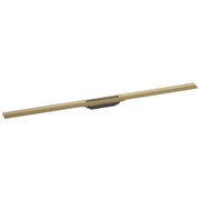 Hansgrohe RainDrain Flex zuhanylefolyó színkészlet 120 cm, formára vágható, szálcsiszolt bronz (56047140)