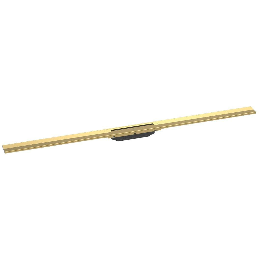 Hansgrohe RainDrain Flex zuhanylefolyó színkészlet 120 cm, formára vágható, polírozott arany hatású (56047990)