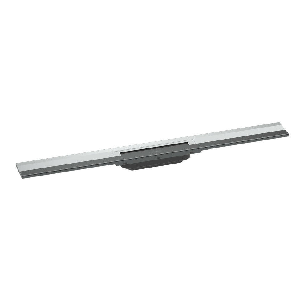 Hansgrohe RainDrain Flex zuhanylefolyó színkészlet 80 cm, formára vágható, fali, króm-1