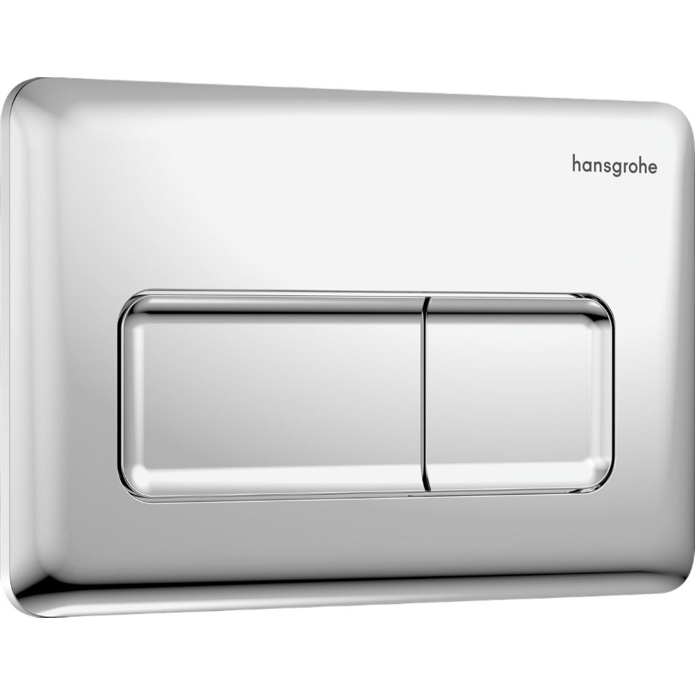 Hansgrohe iFrame Original Q nyomólap, dual mennyiség, króm (66001000)