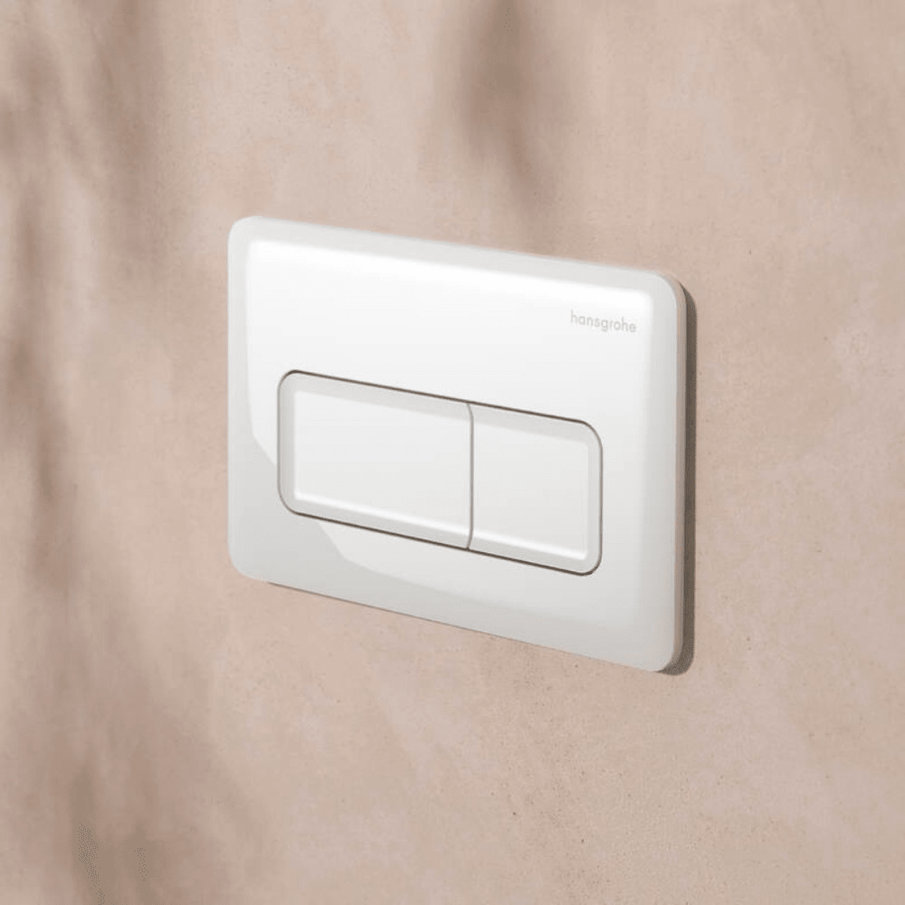 Hansgrohe iFrame Original Q nyomólap, dual mennyiség, fehér(66001450)