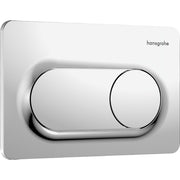 Hansgrohe iFrame Original S nyomólap, dual mennyiség, króm 66002000