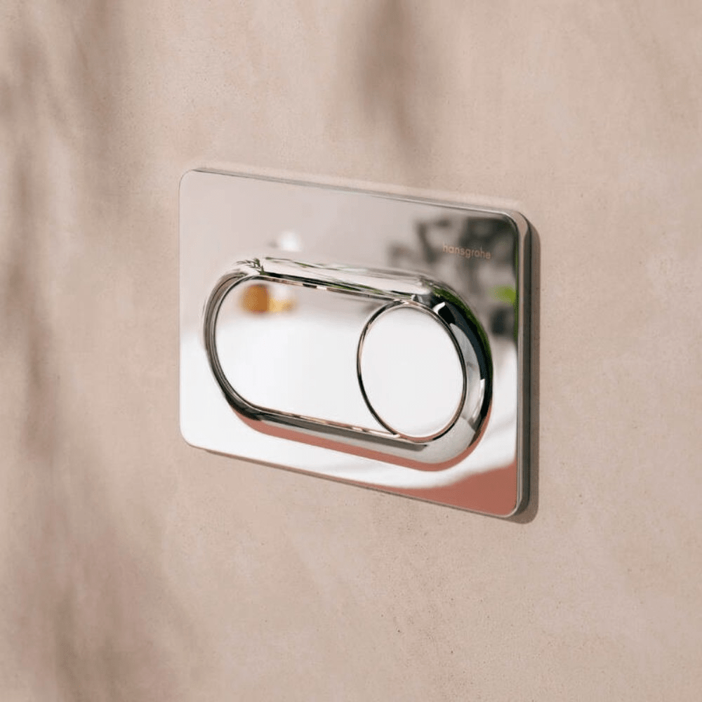 Hansgrohe iFrame Original S nyomólap, dual mennyiség, króm 66002000