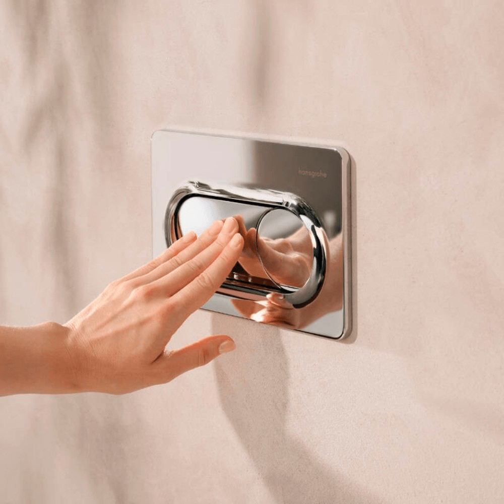 Hansgrohe iFrame Original S nyomólap, dual mennyiség, króm 66002000