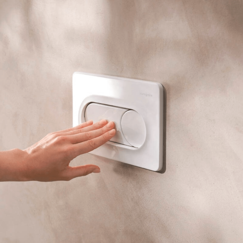 Hansgrohe iFrame Original S nyomólap, dual mennyiség, fehér 66002450