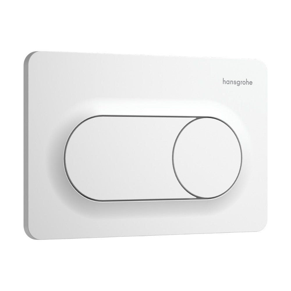 Hansgrohe iFrame Original S nyomólap, dual mennyiség, matt fehér 66002700