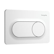 Hansgrohe iFrame Original S nyomólap, dual mennyiség, matt fehér 66002700