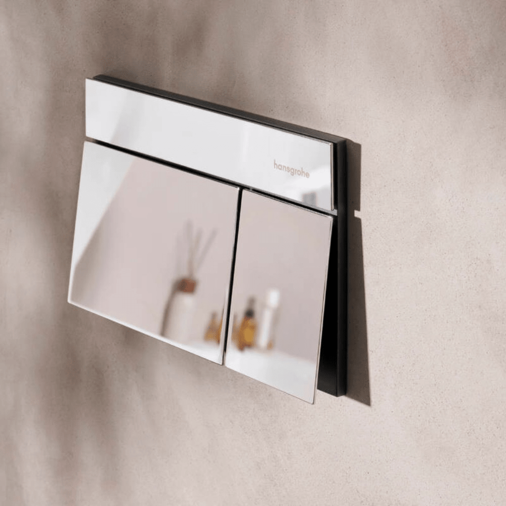 Hansgrohe iFrame Element E nyomólap, dual mennyiség, króm 66003000