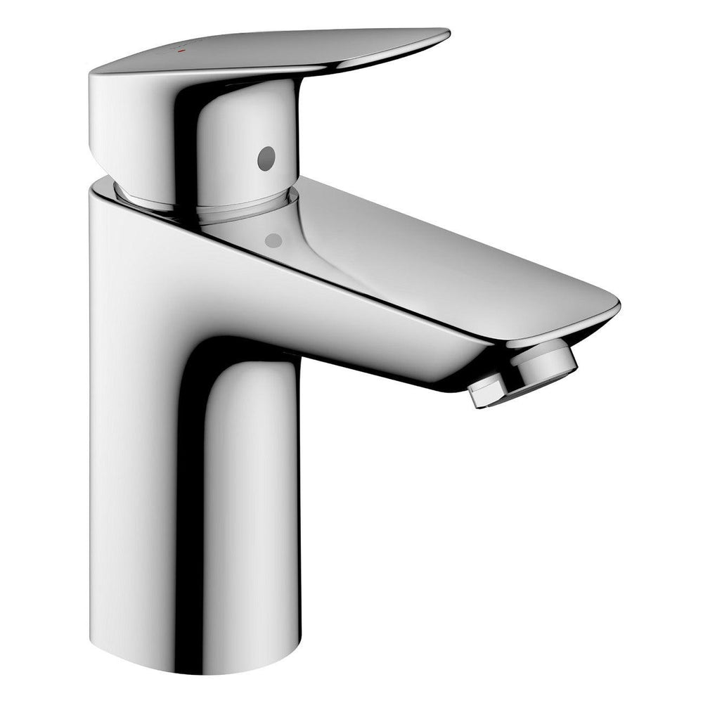 Hansgrohe Logis egykaros mosdócsaptelep 100 mm Push - Open lefolyóval (71107000)