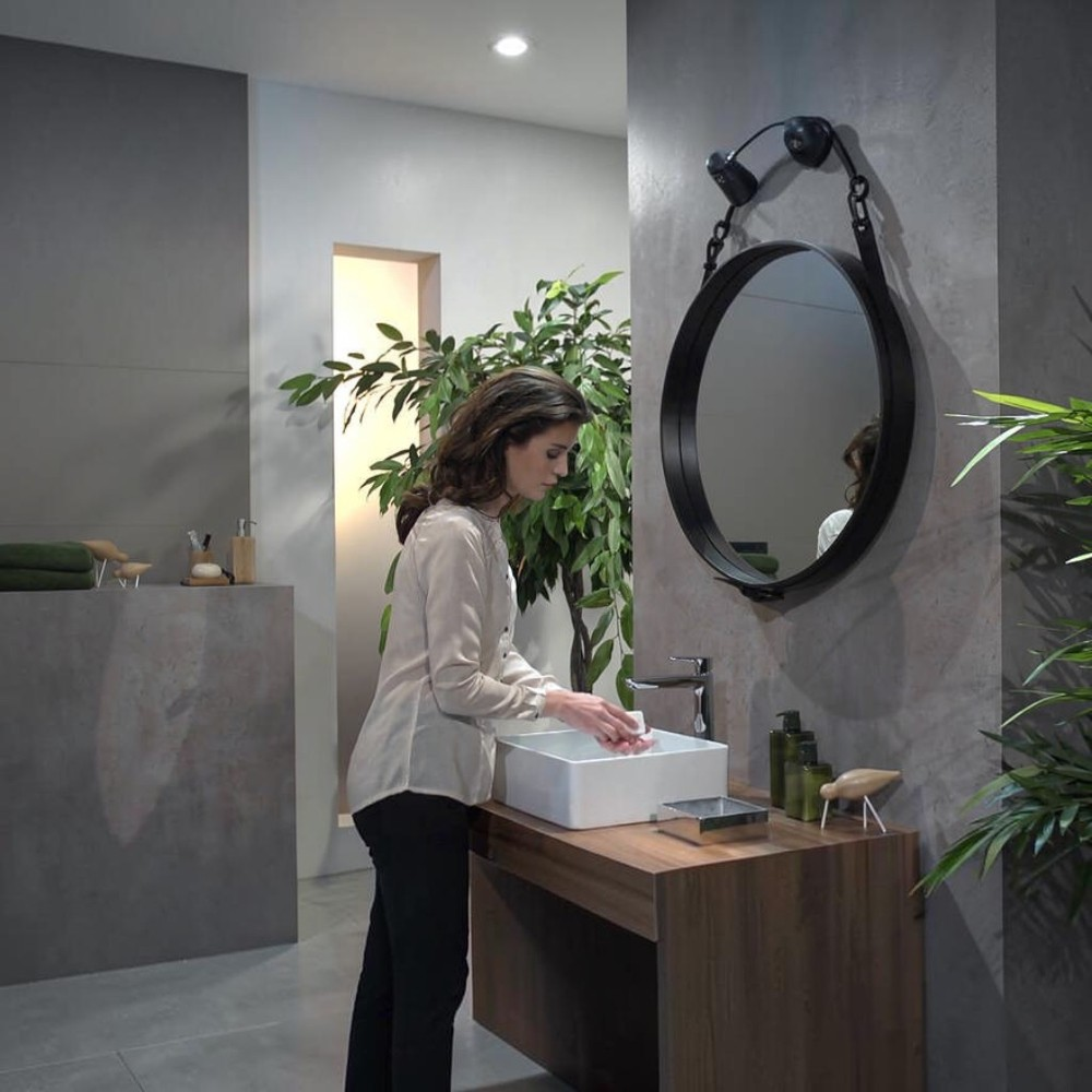 Hansgrohe Talis E egykaros mosdócsaptelep 240 ,automata lefolyóval (71716000)