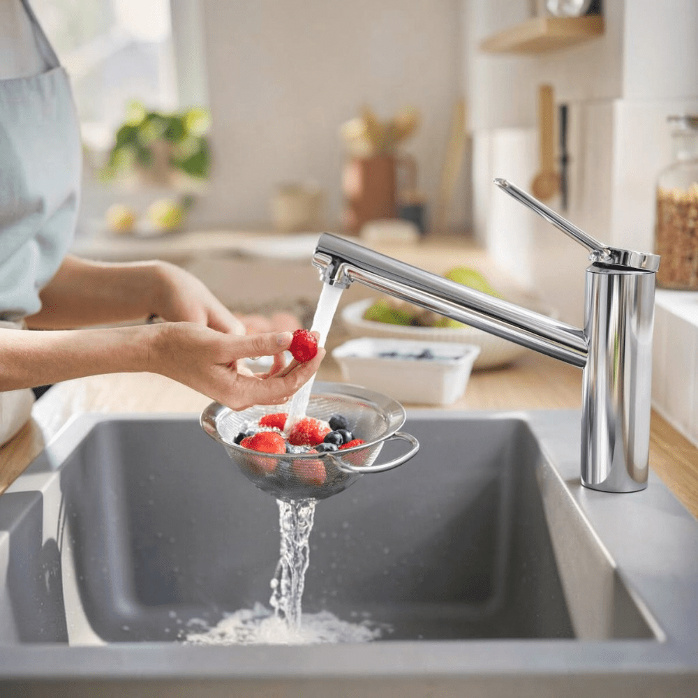 Hansgrohe Zesis M33 konyhai csaptelep 150, nyílt rendszerű vízmelegítőkhöz, 1jet ( 74806000 )