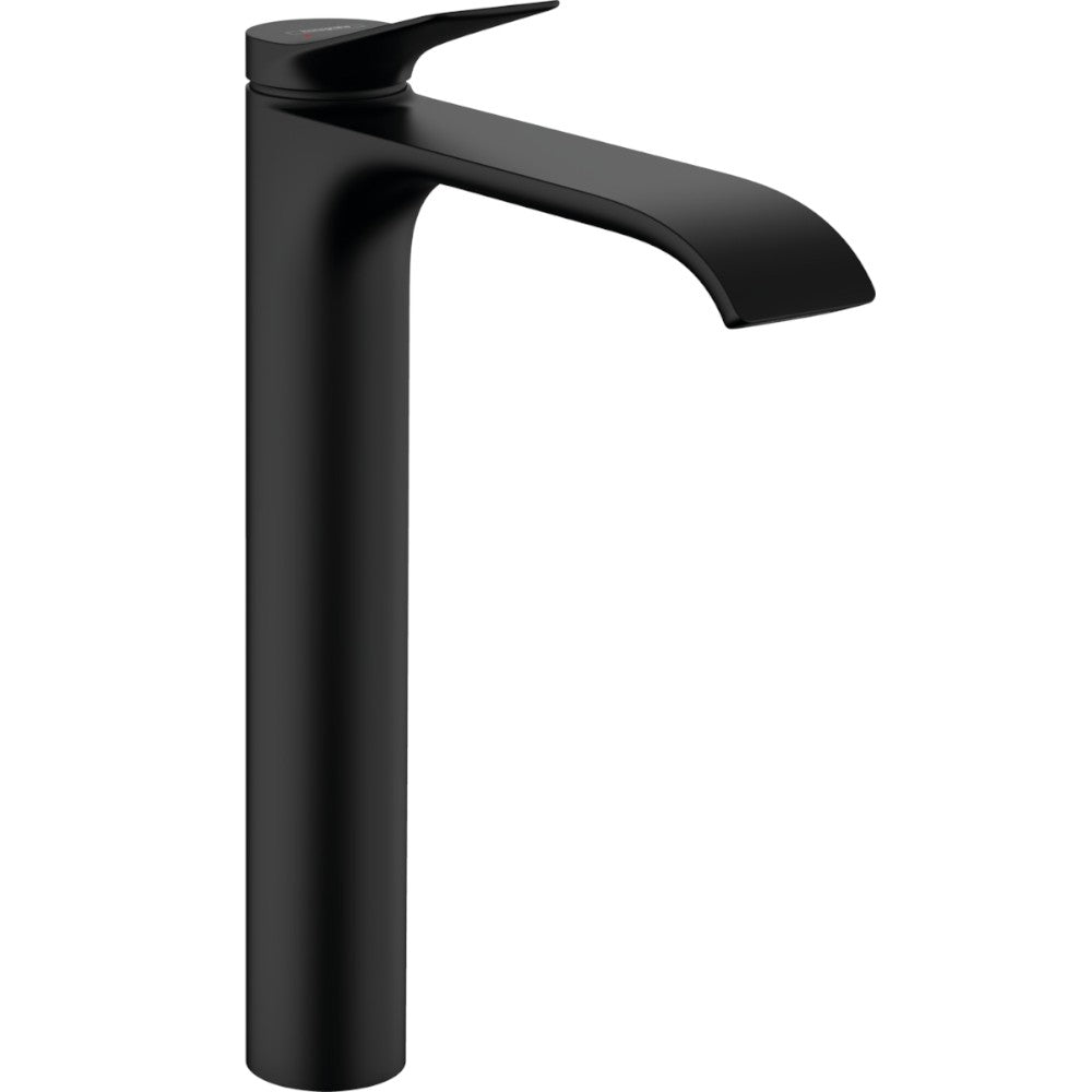 Hansgrohe Vivenis mosdócsaptelep 250, mosdótálakhoz, lefolyógarnitúra nélkül, matt fekete ( 75042670 )