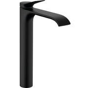 Hansgrohe Vivenis mosdócsaptelep 250, mosdótálakhoz, lefolyógarnitúra nélkül, matt fekete ( 75042670 )