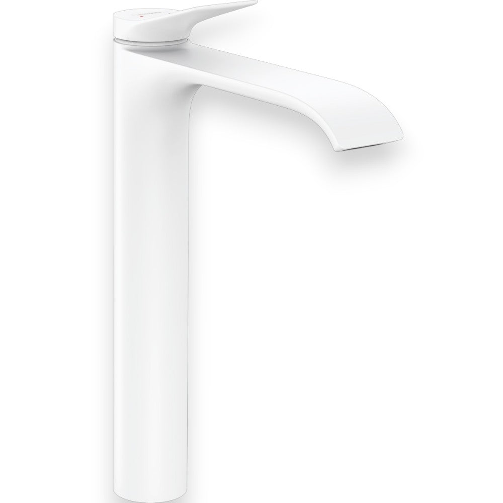 Hansgrohe Vivenis mosdócsaptelep 250, mosdótálakhoz, lefolyógarnitúra nélkül, matt fehér ( 75042700 )