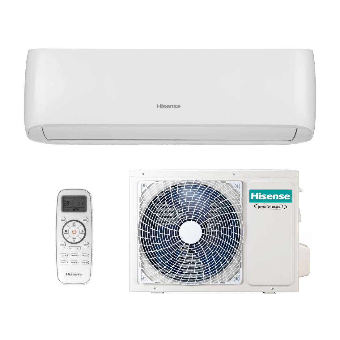 Hisense Easy Smart mono split klíma szett 2.6 kW (CA25YR03G/CA25YR03W)