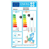 Hisense Wings Pro mono split klíma szett 2.6 kW (KB25YR3EG/KB25YR3EW) - energiacímke